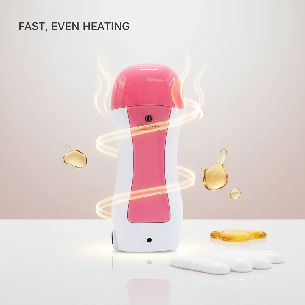 Grogeous Depilatory Wax Heater - Professional Wax Cartridge Warmer