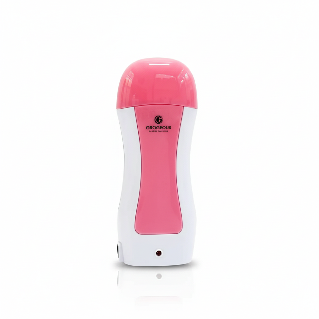 Grogeous Depilatory Wax Heater Full Kit- Professional Wax Warmer, Cartridges & Strips