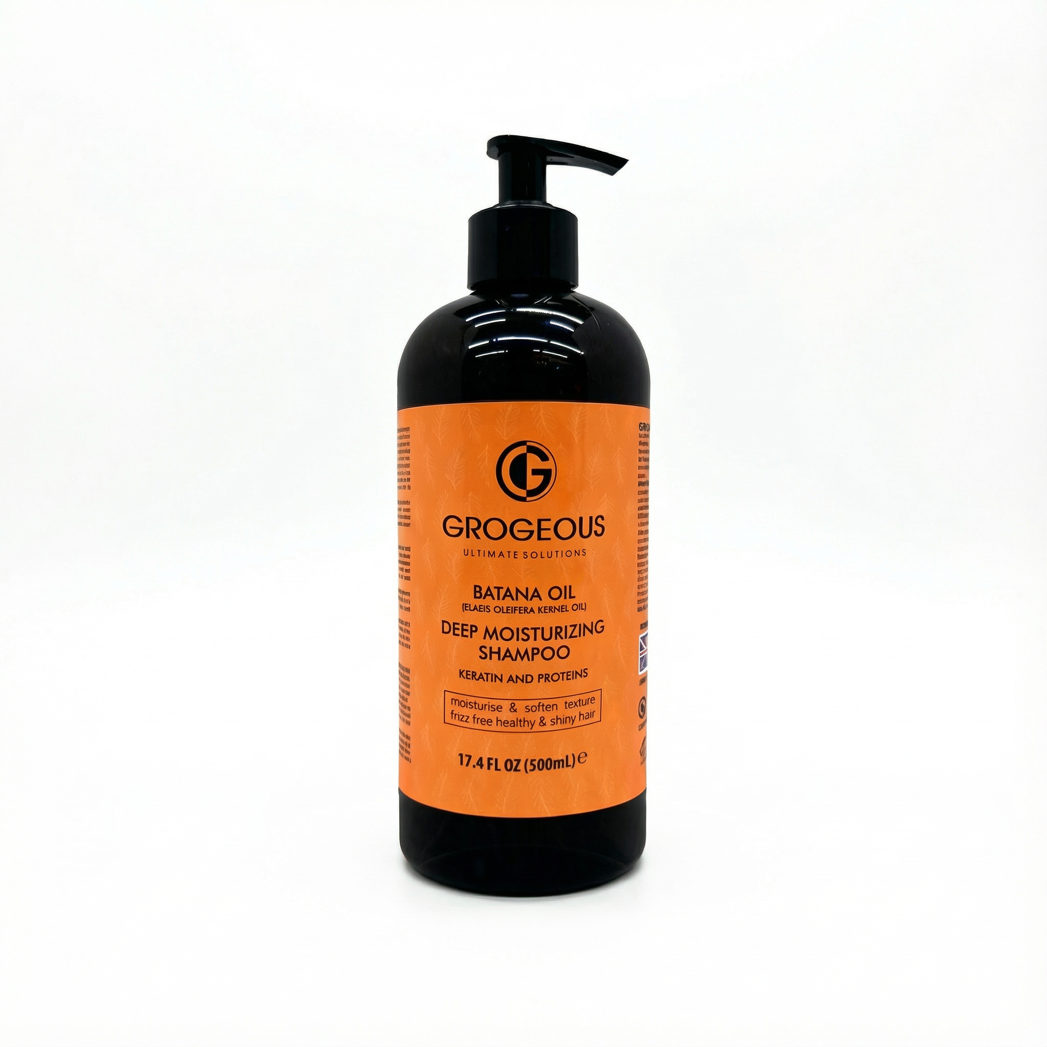 Grogeous Batana Oil Deep Moisturizing Shampoo - Keratin & Protein Care (500ml)