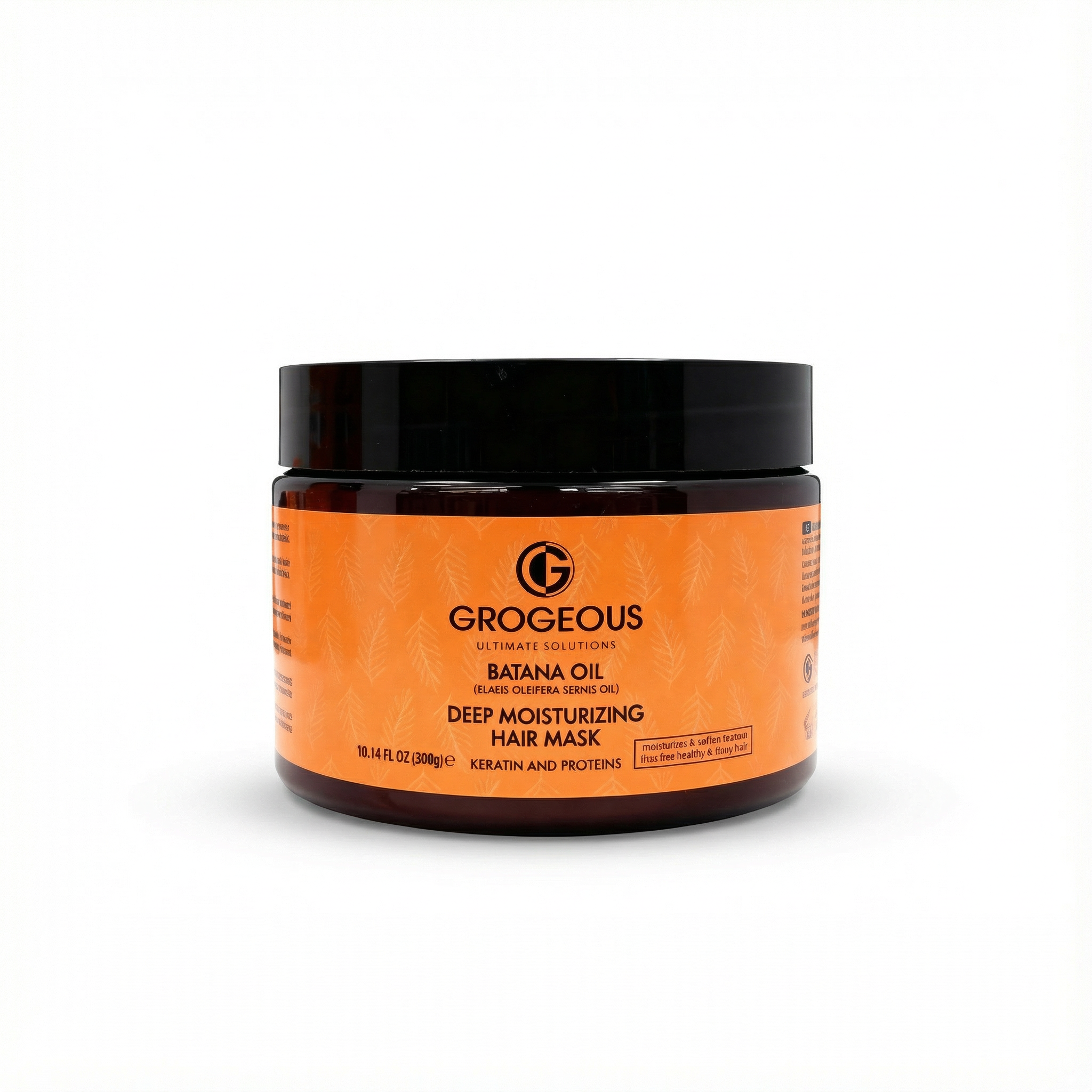 Grogeous Batana Oil Deep Moisturizing Hair Mask - Keratin & Protein Repair (300g)
