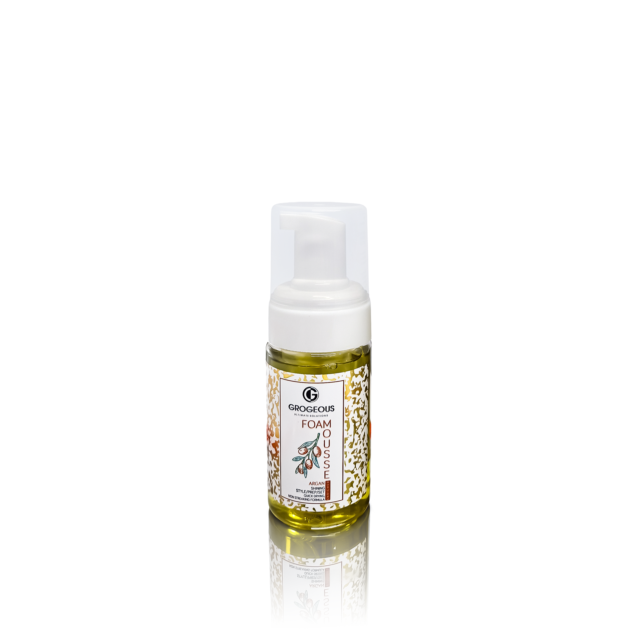 Grogeous Argan Shining Hair Foam - Lightweight Shine & Strength Boost