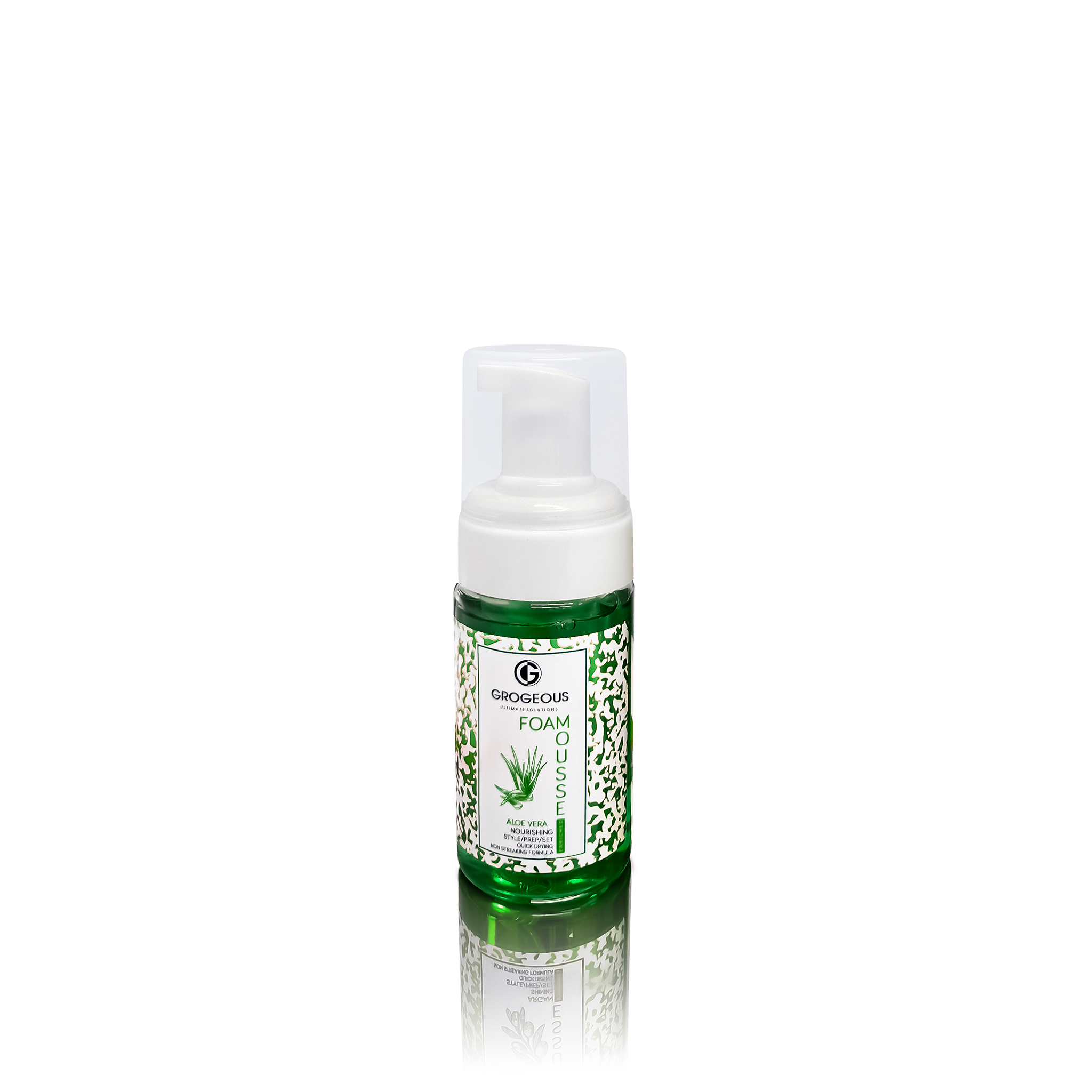 Grogeous Aloe Vera Nourishing Hair Foam Mousse - Hydrating & Strengthening Care