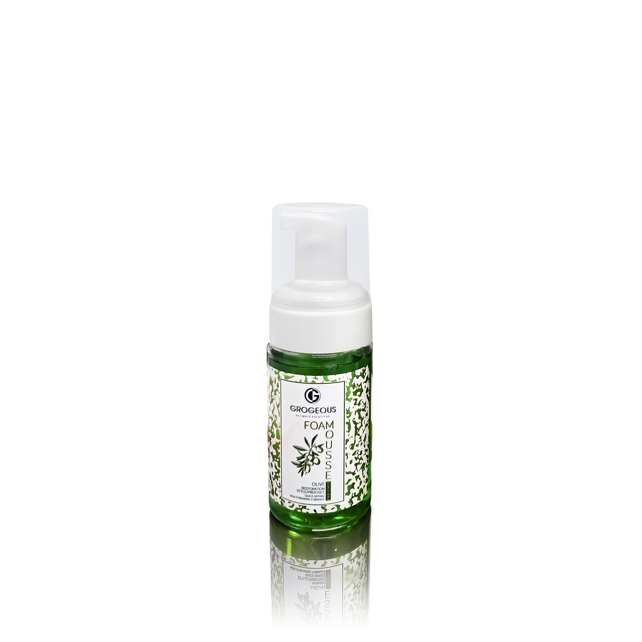 Grogeous Olive Restoration Hair Foam Mousse - Deep Repair & Moisture Care