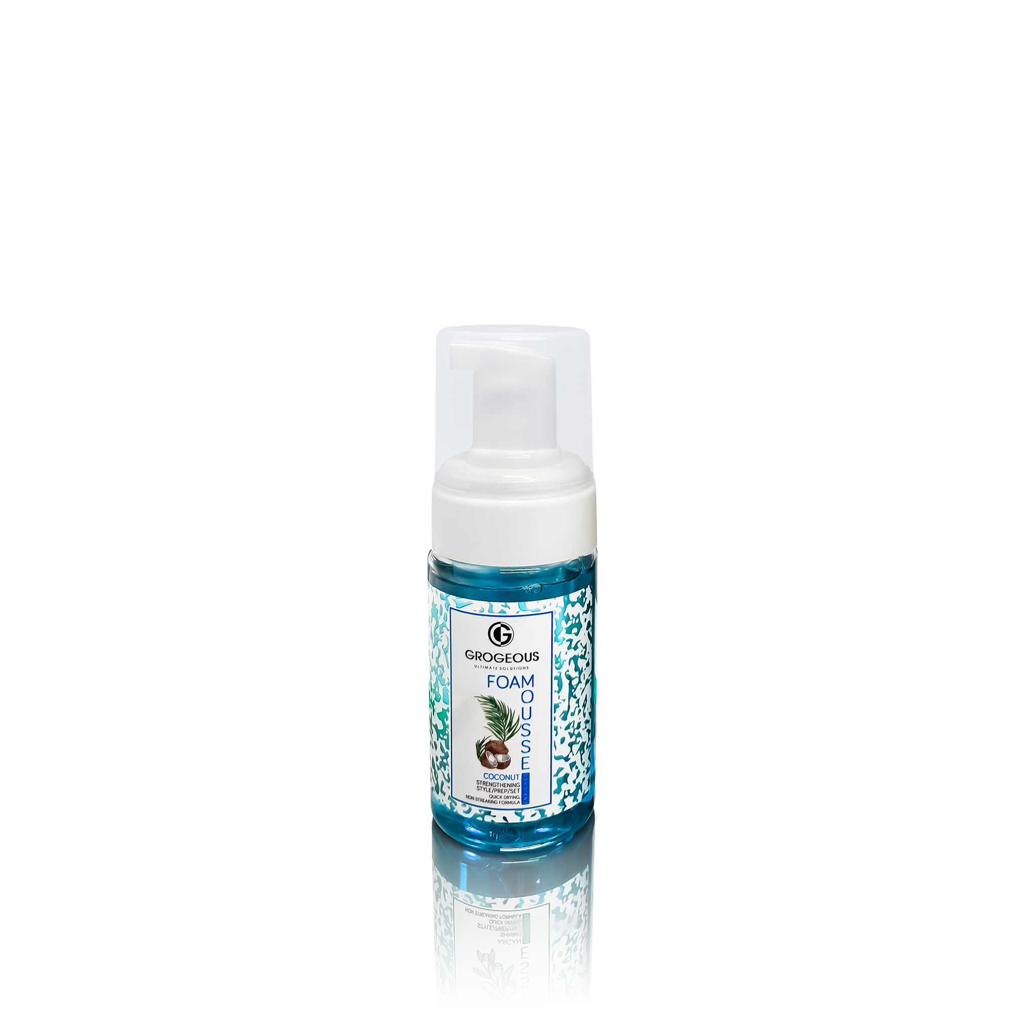 Grogeous Coconut Strengthening Hair Foam Mousse - Deep Moisture & Shine