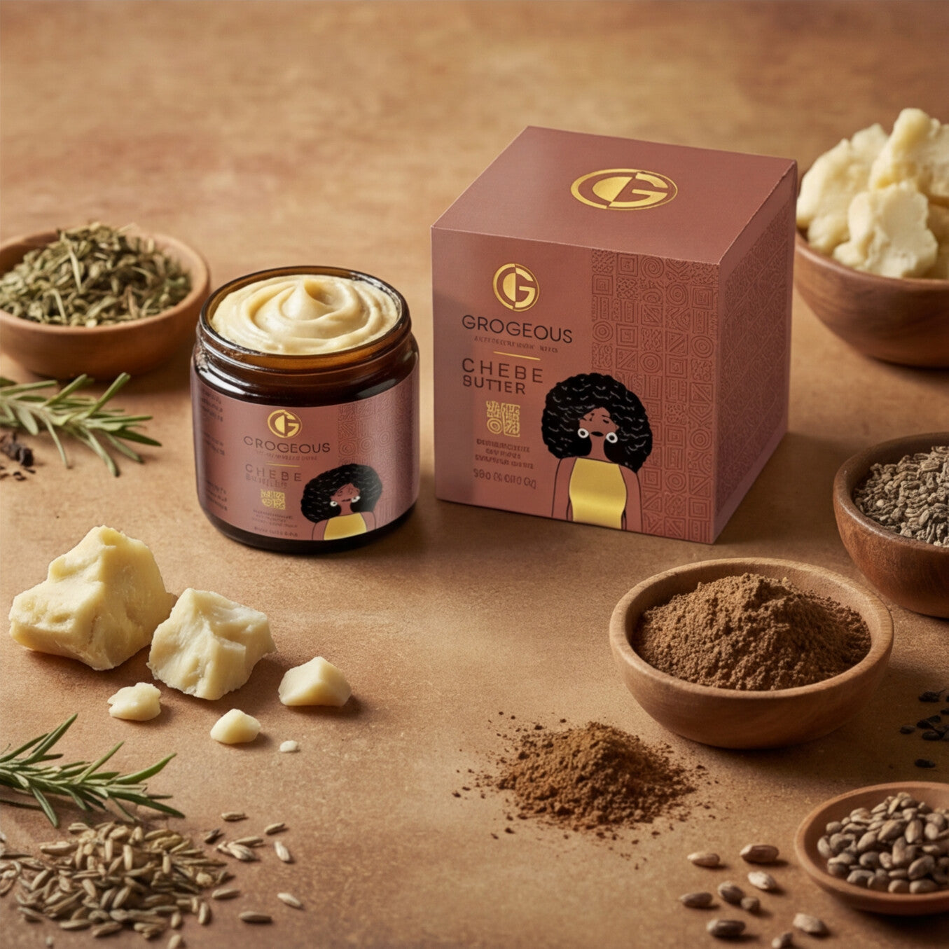 The Chebe Length Retention Duo: Anti-Breakage & Fortifying Growth Kit