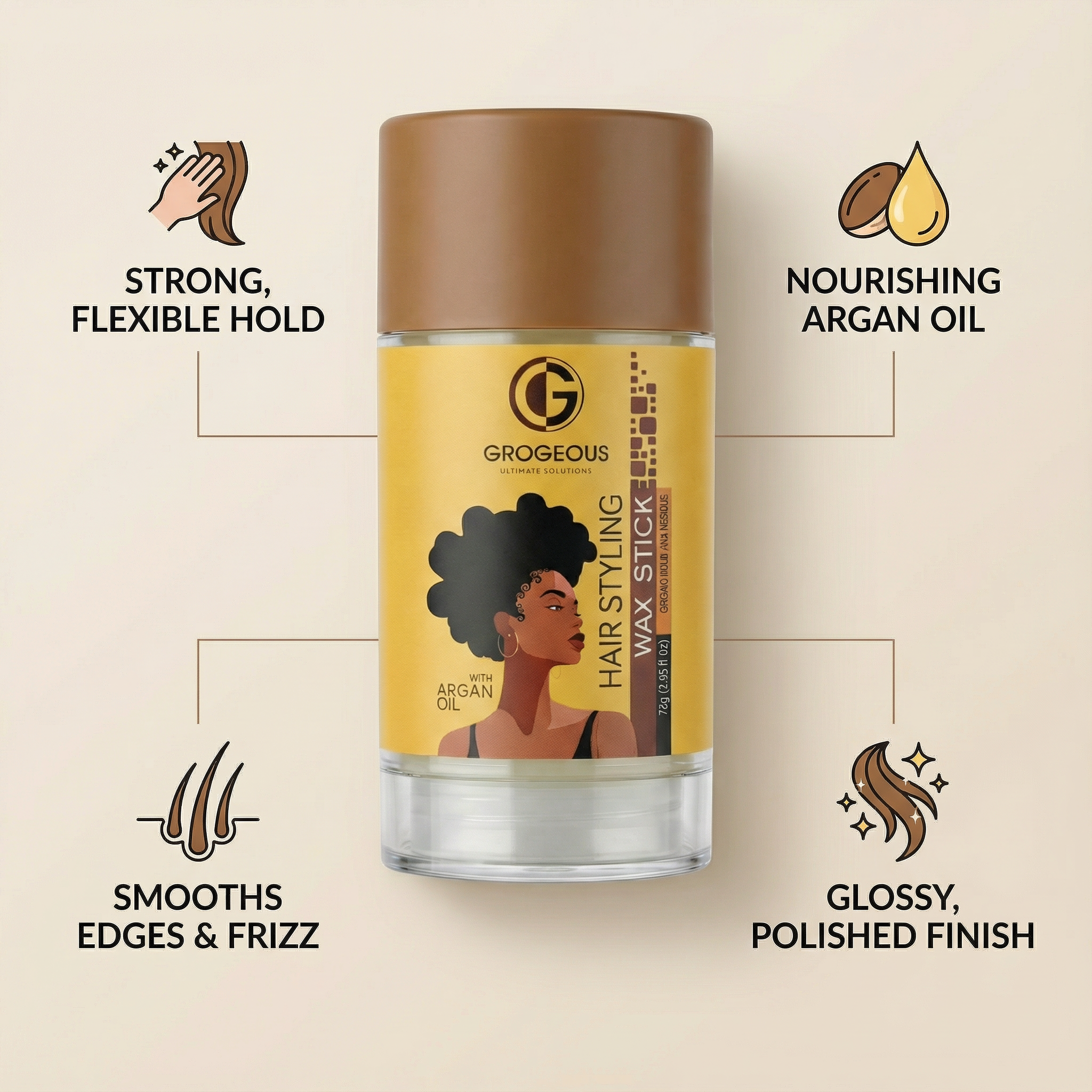 The Sleek & Sculpt Definition Set: 24-Hour Hold Mousse & Wax Stick Duo