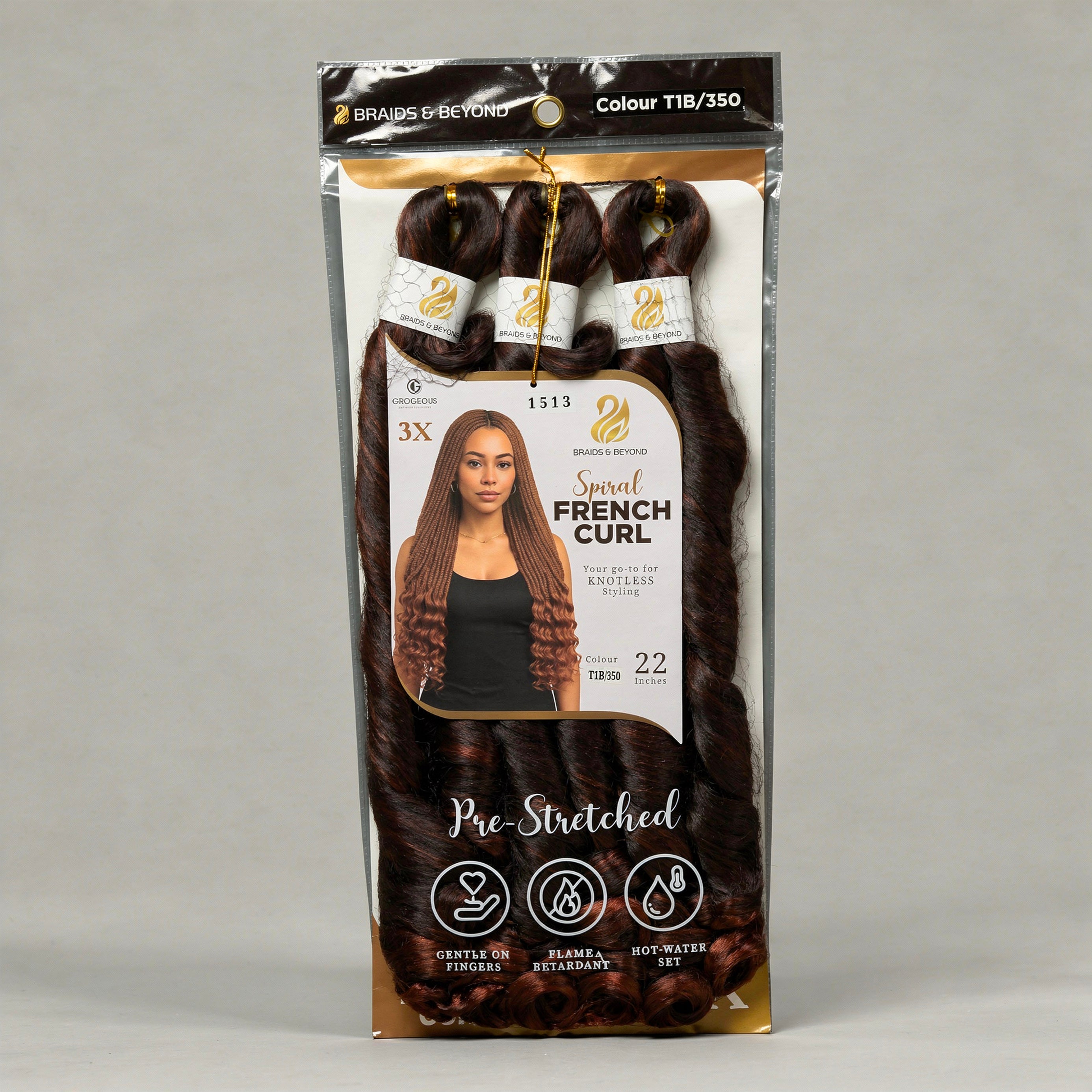 Spiral French Curls | Grogeous