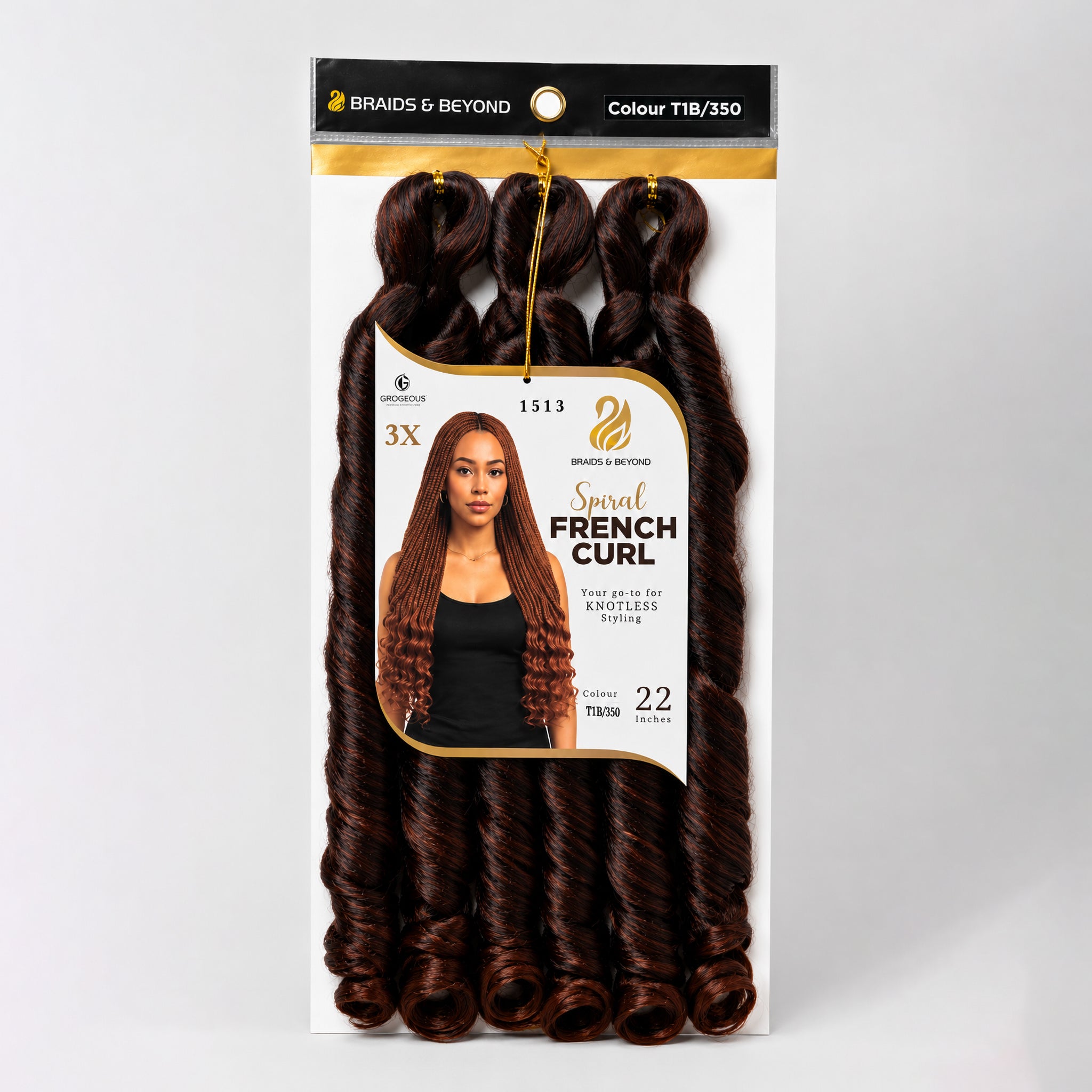 Spiral French Curls | Grogeous