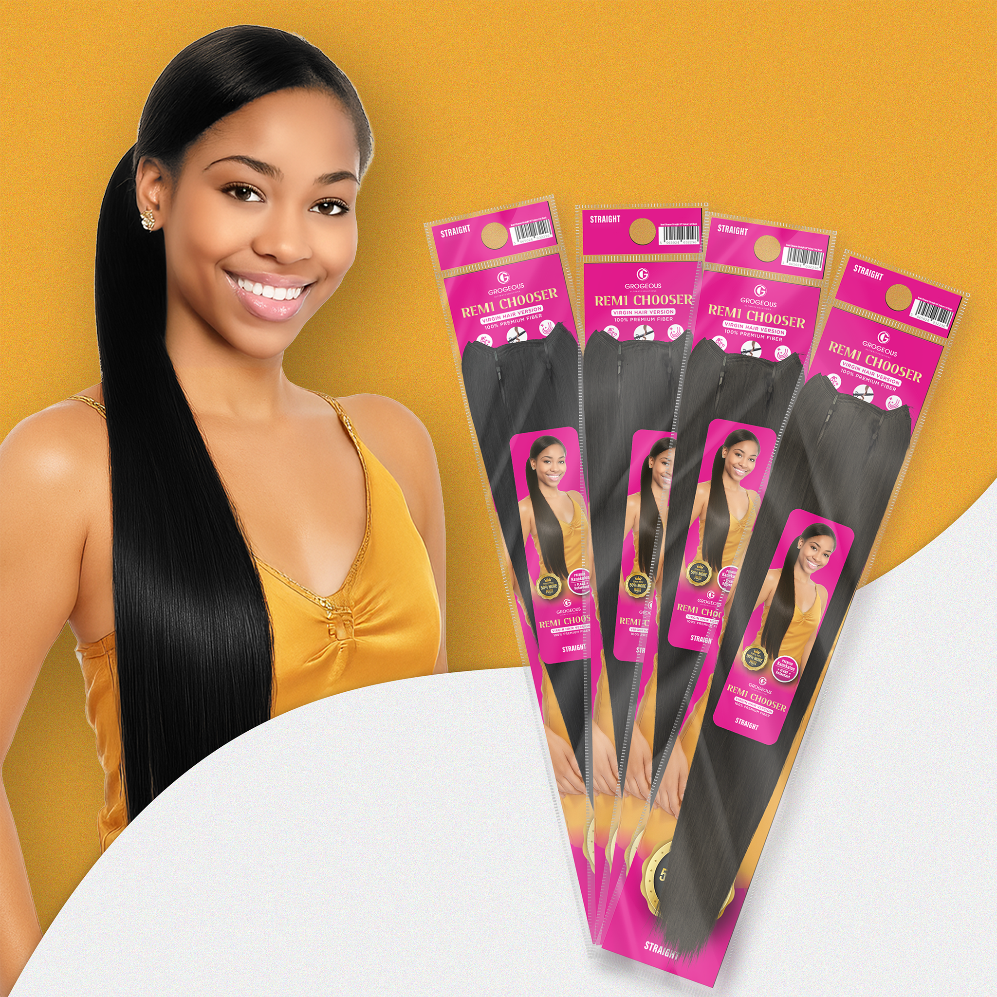 Remi Chooser Straight Weave | Grogeous