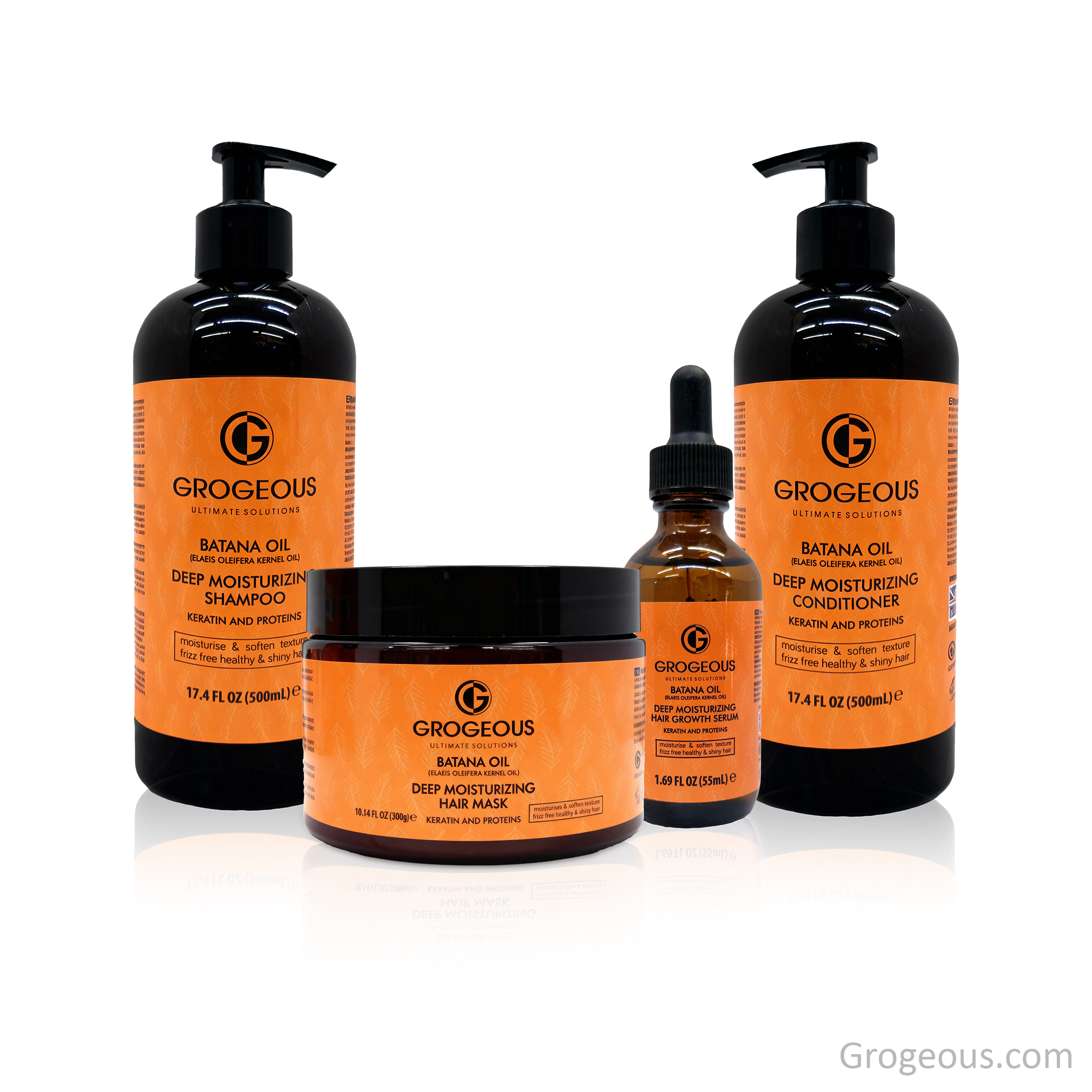 The "Liquid Gold" Batana Restoration Bundle: Complete 4-Step Growth & Repair System