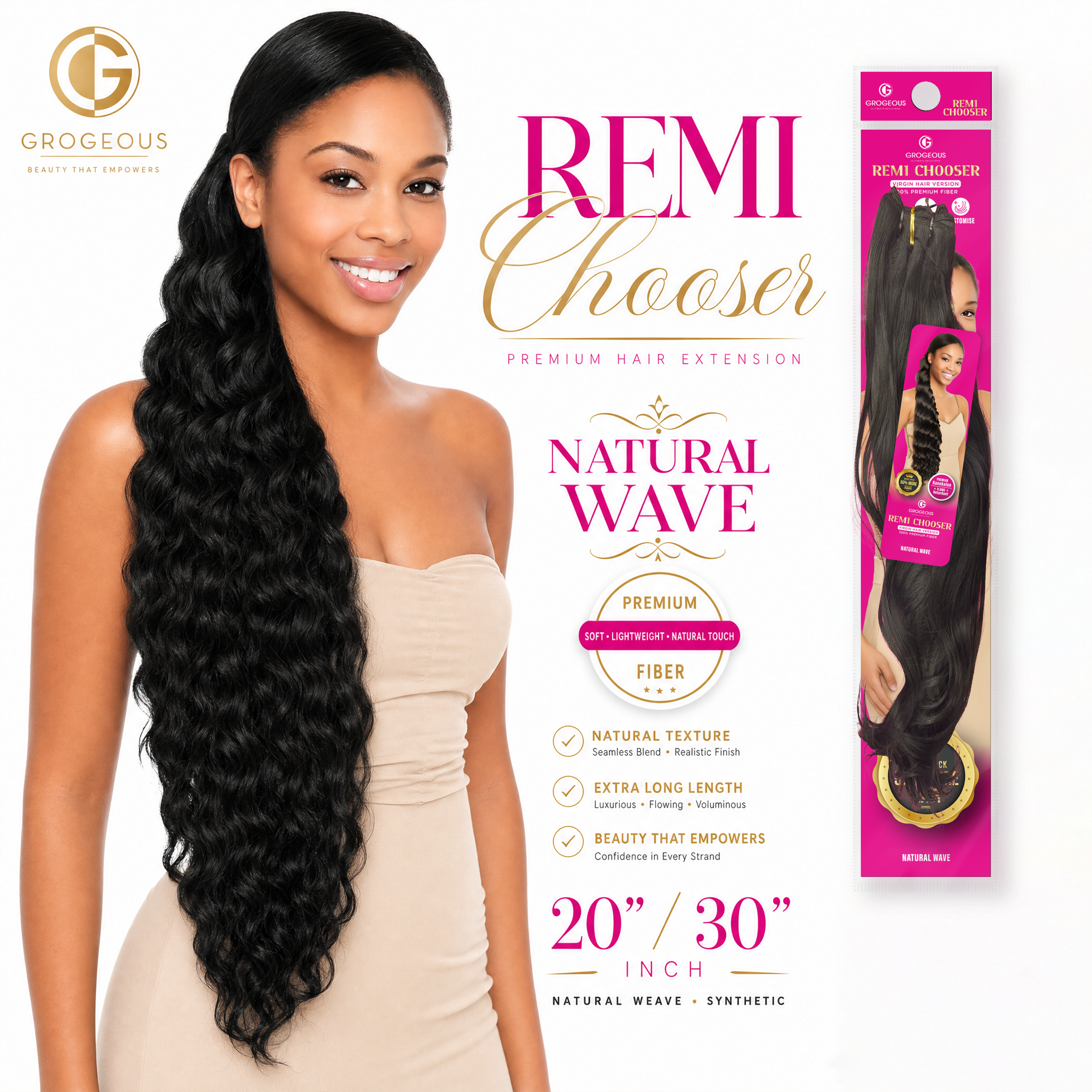 Remi Chooser Natural Weave | Grogeous