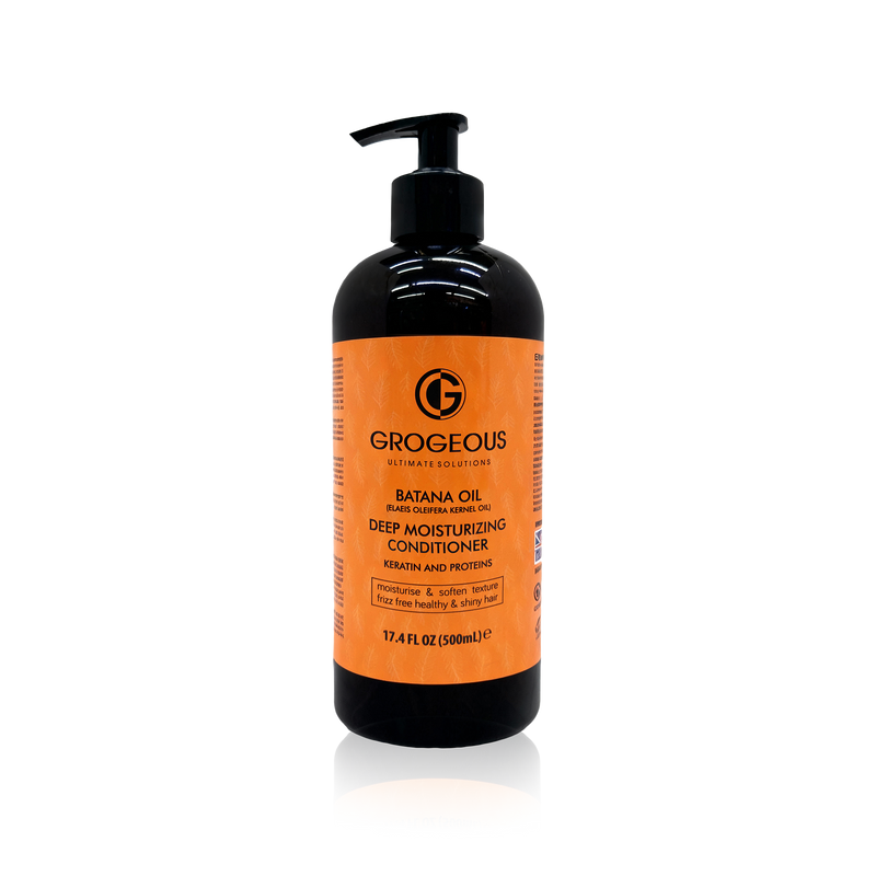 Grogeous Batana Oil Deep Moisturizing Conditioner - Keratin & Protein Care (500ml)