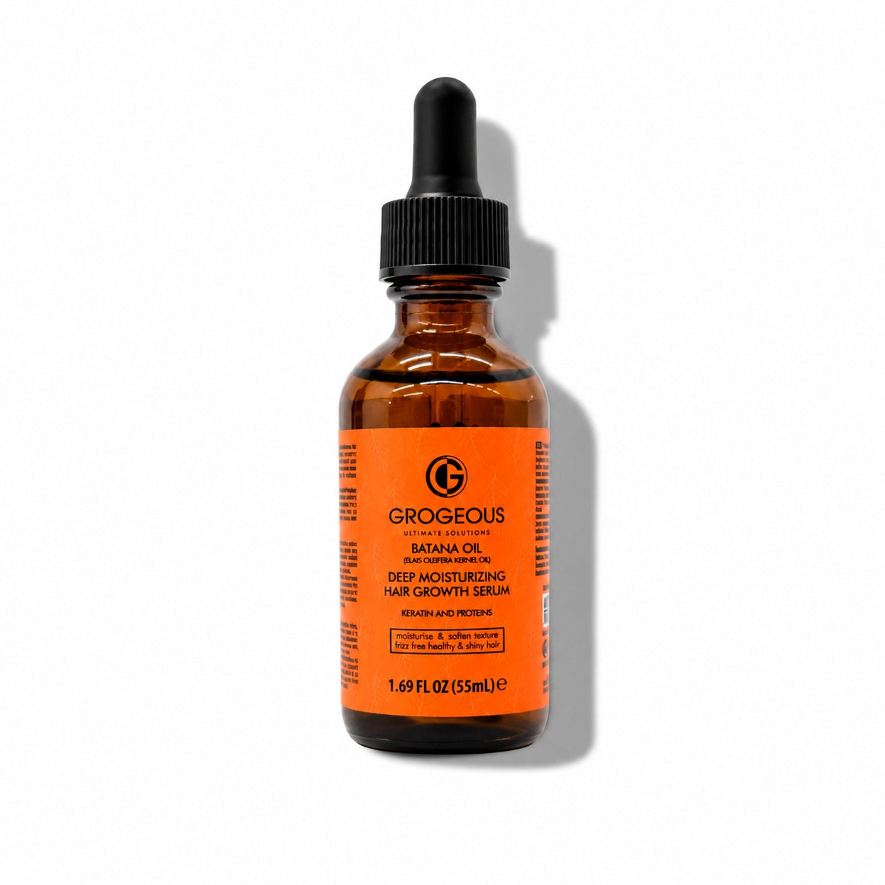 Grogeous Batana Oil Hair Growth Serum - Deep Moisture, Keratin & Protein Care (55ml)