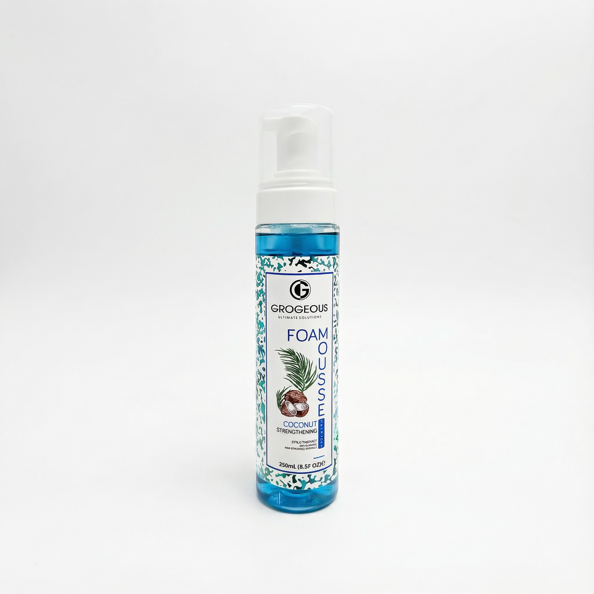 Grogeous Coconut Strengthening Hair Foam Mousse - Deep Moisture & Shine