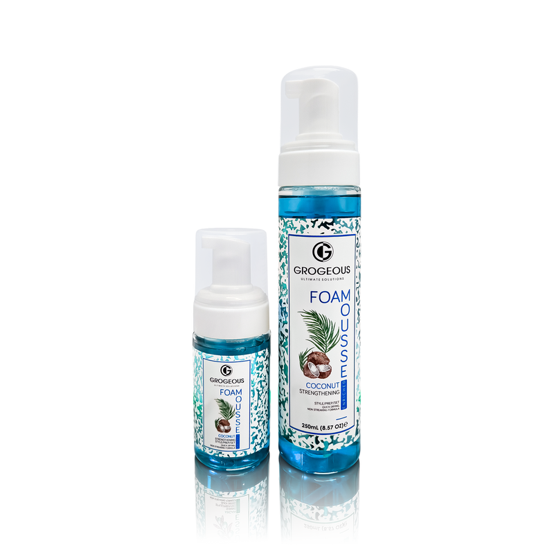 Grogeous Coconut Strengthening Hair Foam Mousse - Deep Moisture & Shine